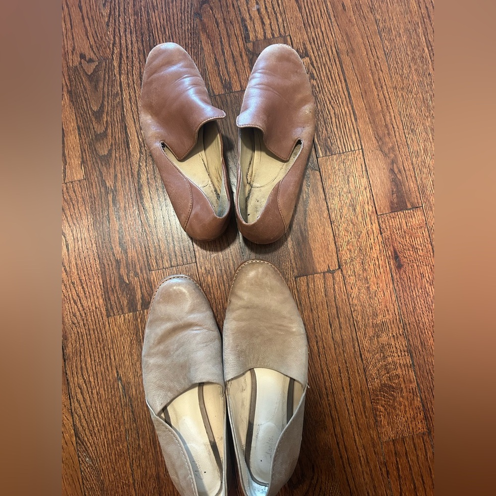 Clark’s loafers pair